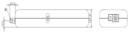 DS2普及型推拉力计结构尺寸图2